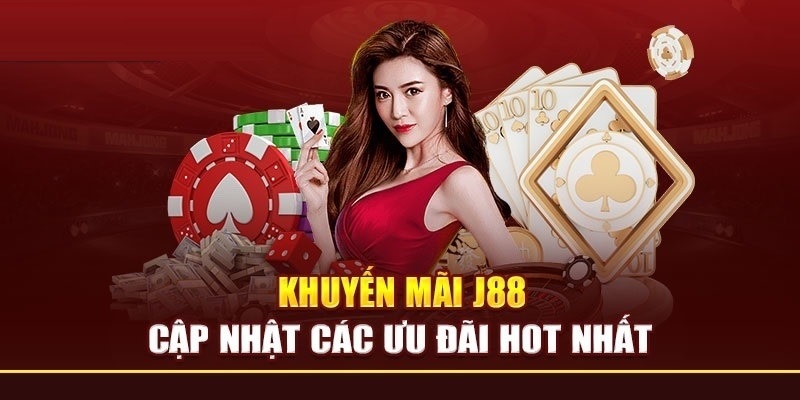 J88 áp dụng nhiều khuyến mãi hậu hĩnh cho tất cả các thành viên