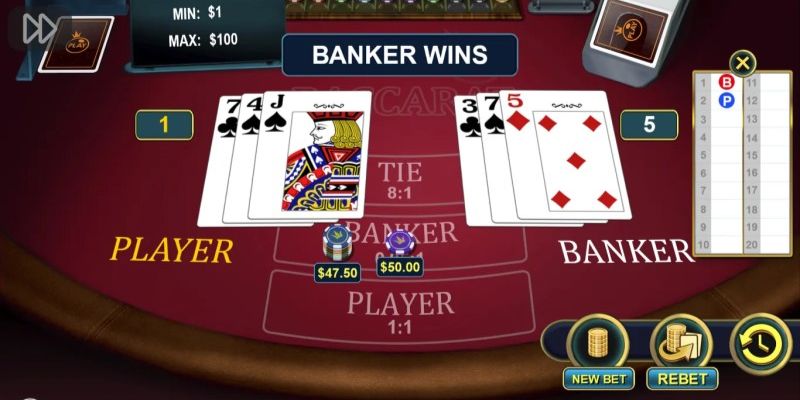 Game bài Baccarat thượng lưu tại casino J88