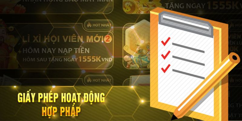 Giấy phép kinh doanh khẳng định sự uy tín và hợp pháp của J88